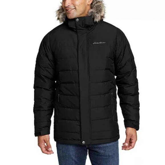 Eddie Bauer Other - NWT Eddie Bauer Boundary Pass Down Parka in Black. Mens size XL